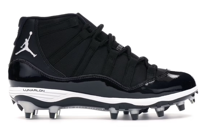 Jordan 11 Retro Cleat Black