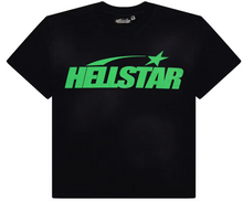 Load image into Gallery viewer, Hellstar Classic T-shirt (Gel Print) Black/Green
