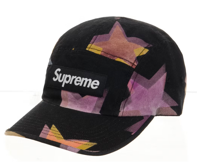Supreme Gonz Stars Camp Cap Black