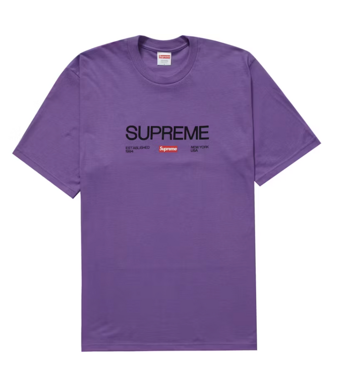 Supreme Est. 1994 Tee Purple