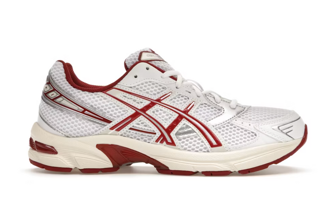 ASICS Gel-1130 White Red Dahlia (Women's)