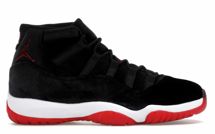 Jordan 11 Retro Bred Velvet (Women's)