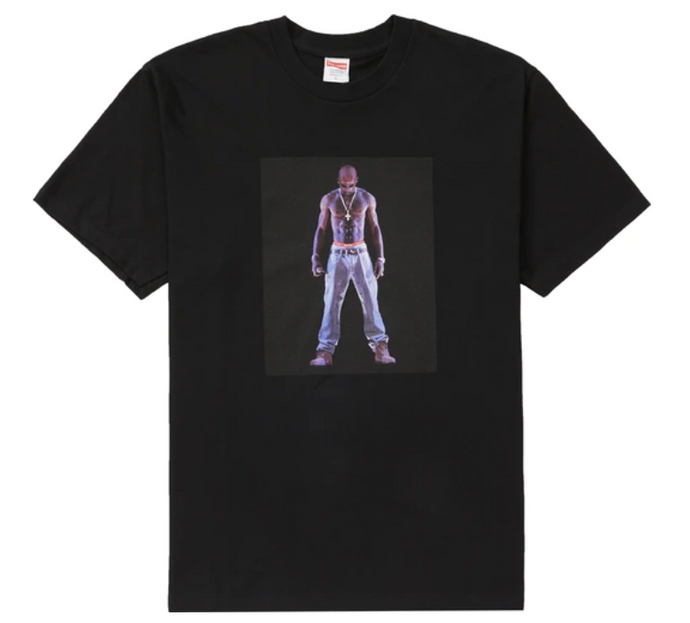 Supreme Tupac Hologram Tee Black