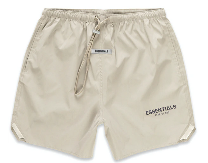 FEAR OF GOD ESSENTIALS Volley Shorts Olive/Khaki