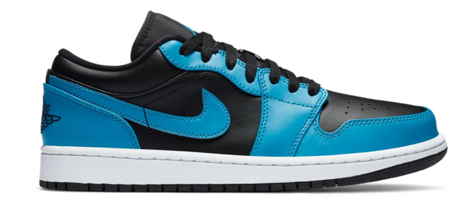 Jordan 1 Low Laser Blue Black (GS)