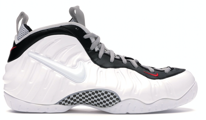 Nike Air Foamposite Pro White Black University Red