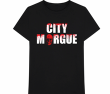 Load image into Gallery viewer, City Morgue x Vlone Drip Tee Black
