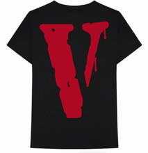 Load image into Gallery viewer, City Morgue x Vlone Drip Tee Black
