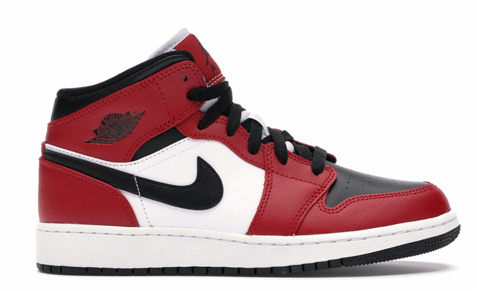 Jordan 1 Mid Chicago Black Toe (GS)