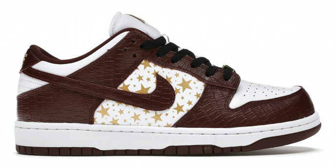 Nike SB Dunk Low  Supreme Stars Barkroot Brown (2021)