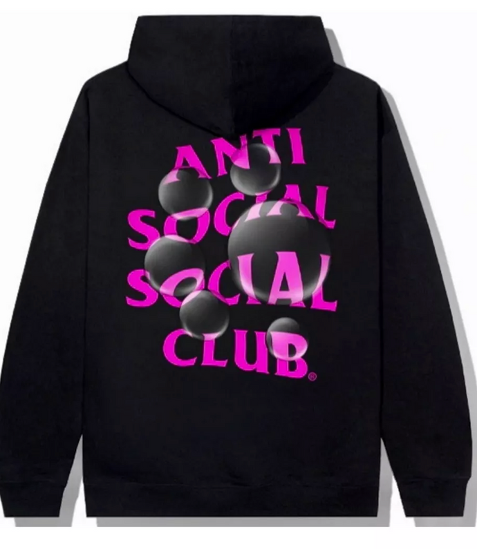 Anti Social Social Club Bubblegum Hoodie Black