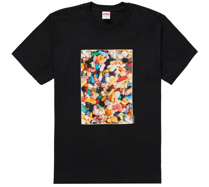 Supreme Pills Tee Black