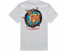 Load image into Gallery viewer, Supreme Deer Tee Ash Grey

