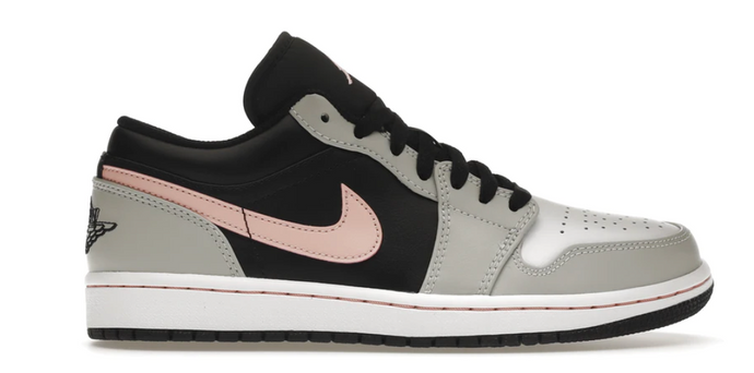 Jordan 1 Low Black Grey Pink