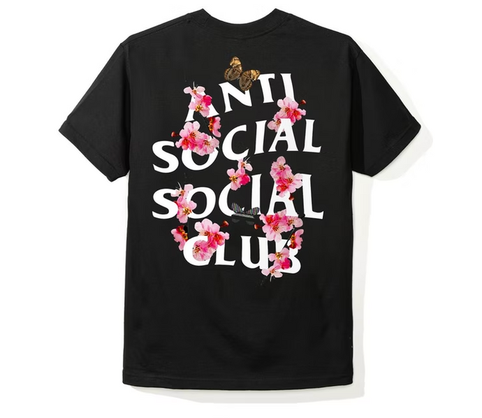 Anti Social Social Club Kkoch Tee Black