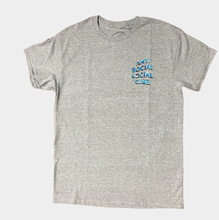 Load image into Gallery viewer, Anti Social Social Club Hidden Messages 8.0 Heather Grey Tee
