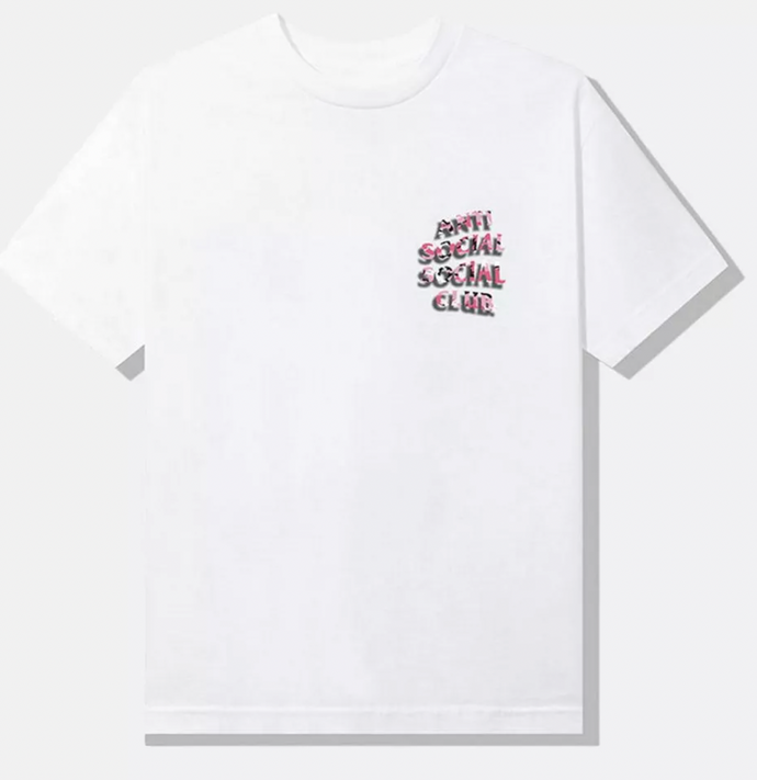 Anti Social Social Club Hidden Messages 8.0 White Tee