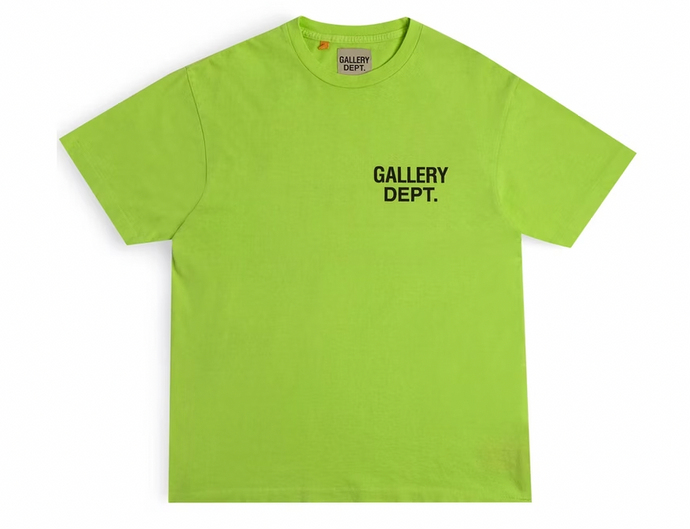 Gallery Dept. Souvenir T-shirt Lime Green