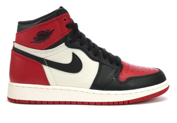 Jordan 1 Retro High Bred Toe (GS)