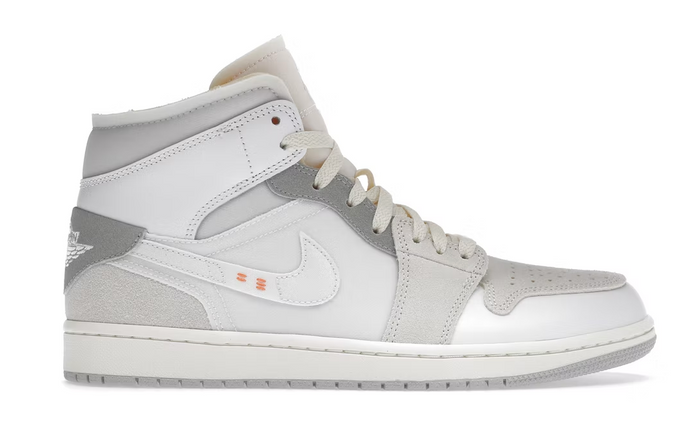 Jordan 1 Mid SE Craft Inside Out White Grey