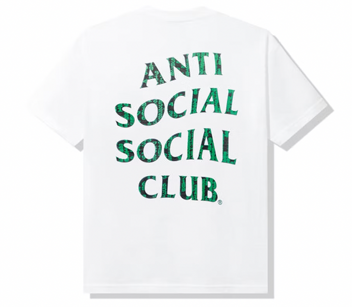 Anti Social Social Club Glitch T-shirt White