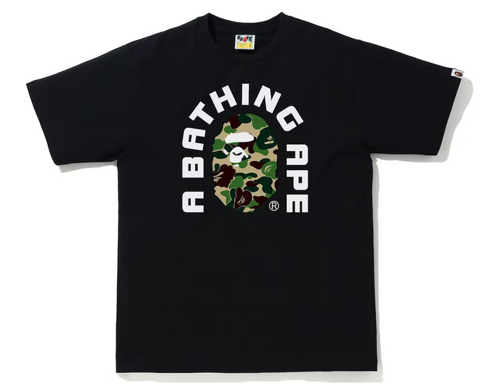 BAPE ABC Camo College 2020 Tee Black/Green