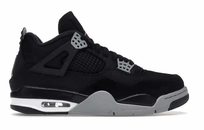 Jordan 4 Retro SE Black Canvas