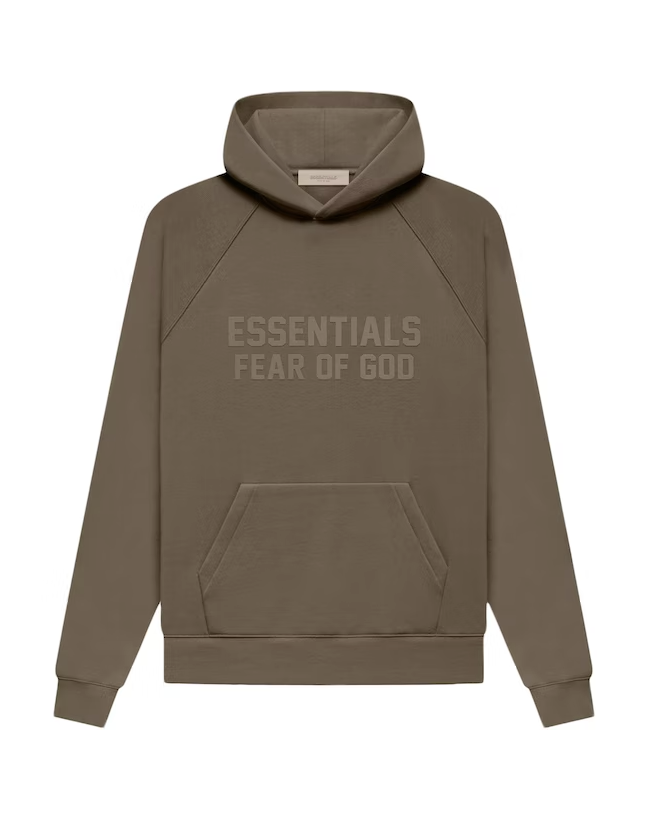 Fear of God Essentials Hoodie Wood