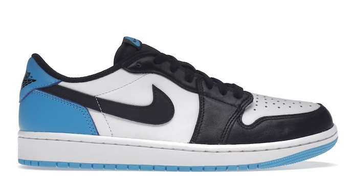 Jordan 1 Retro Low OG Black Dark Powder Blue