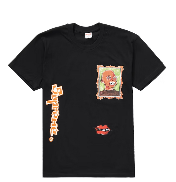 Supreme Gonz Portrait Tee Black