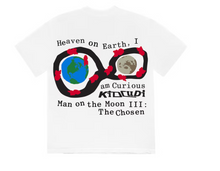 Load image into Gallery viewer, Kid Cudi CPFM For MOTM III Heaven on Earth T-shirt White
