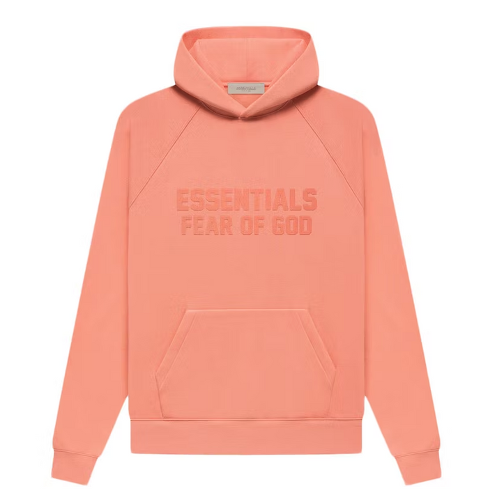 Fear of God Essentials Hoodie Coral