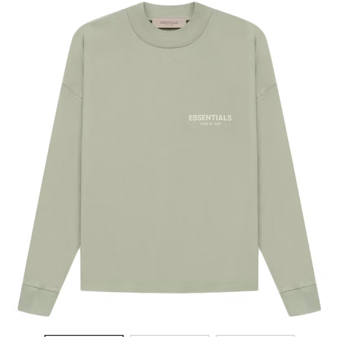 Fear of God Essentials L/S T-shirt Seafoam