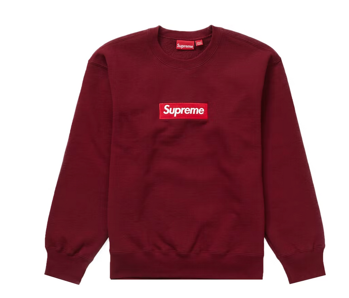 Supreme Box Logo Crewneck (FW22) Cardinal