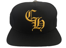 Load image into Gallery viewer, Chrome Hearts CH Baseball Cap Black/Yellow
