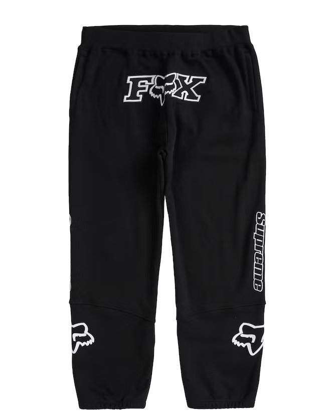 Supreme Fox Racing Sweatpant Black