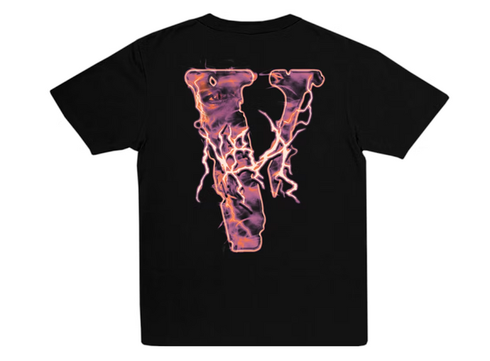 Vlone x Never Broke Again Eyes T-shirt Black