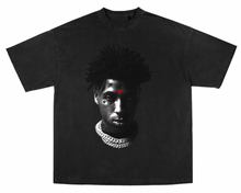 Load image into Gallery viewer, YoungBoy NBA x Vlone Reaper&#39;s Child Tee Black
