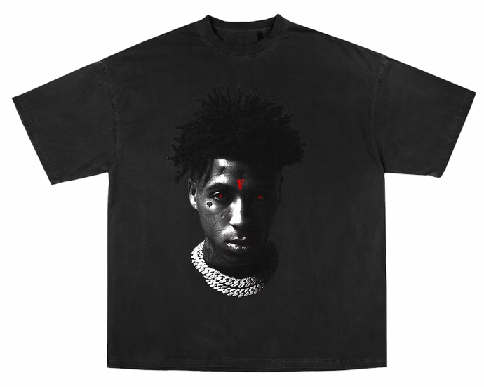 YoungBoy NBA x Vlone Reaper's Child Tee Black