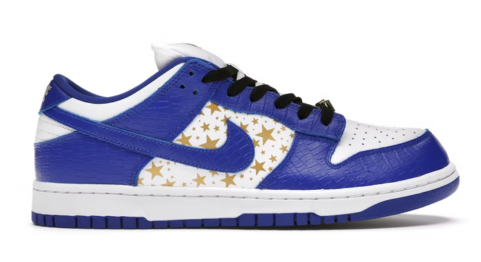 Nike SB Dunk Low Supreme Stars Hyper Royal (2021)