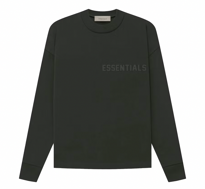 Fear of God Essentials LS Tee Off Black