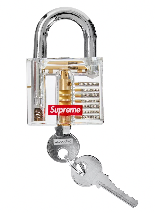 Supreme Transparent Lock Clear