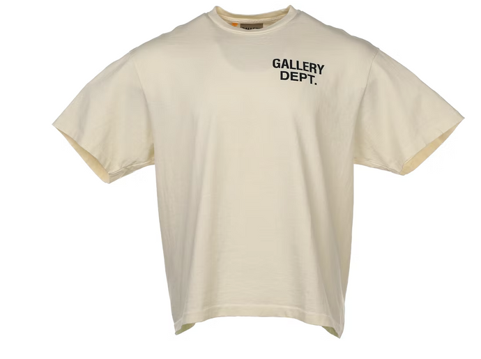 Gallery Dept. Souvenir T-Shirt Cream/Orange