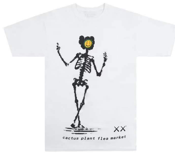 KAWS x Cactus Plant Flea Market T-shirt White