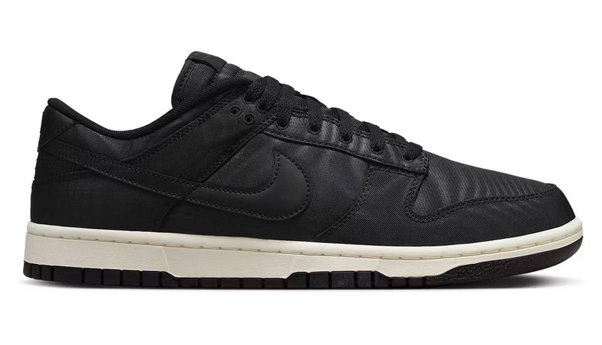 Nike Dunk Low Black Canvas – MD Sneaks