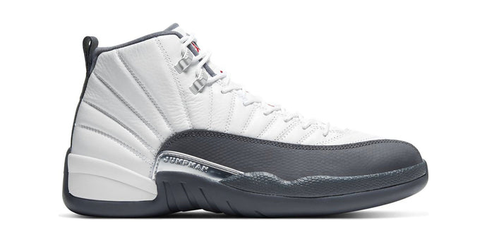 Jordan 12 Retro White Dark Grey