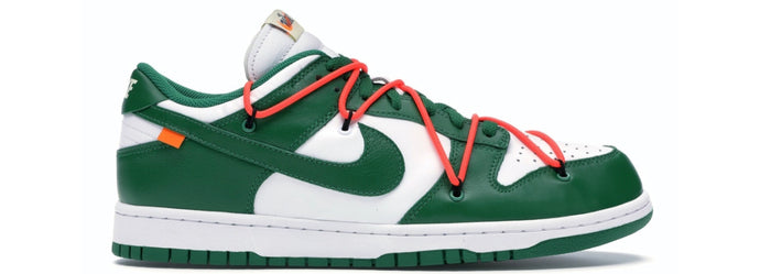 Nike Off White Dunk Low Pine Green